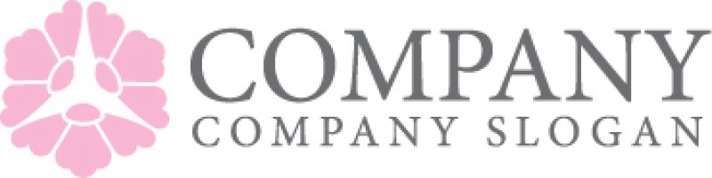 画像7: 花・六角形・花びら・ロゴ・マークデザイン1325 (7)