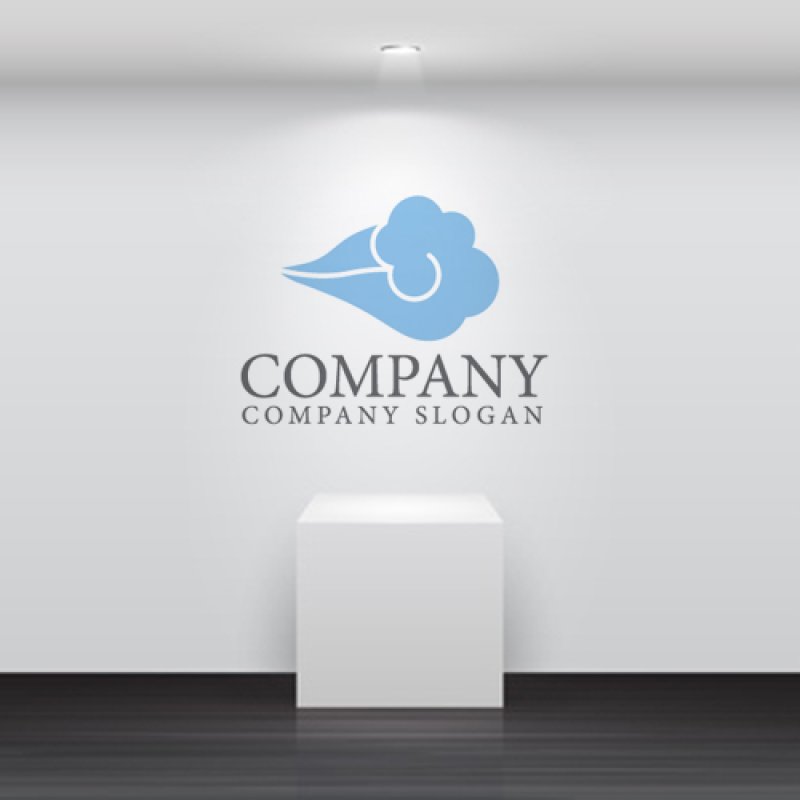 画像5: 雲・和風・前進・風・ロゴ・マークデザイン1334 (5)