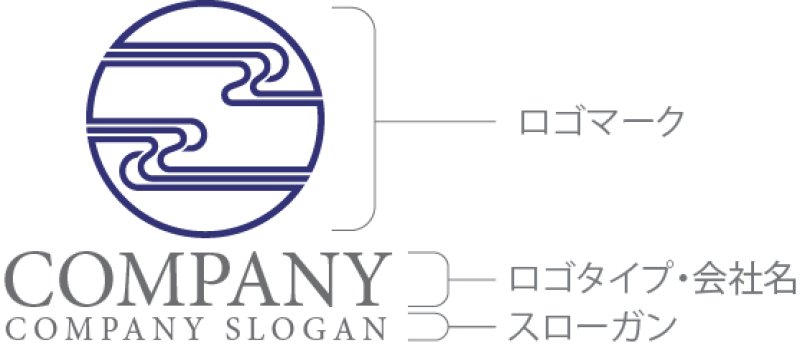 画像10: 雲・流れ・輪・和風・川・ロゴ・マークデザイン1335 (10)