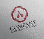 画像2: さくらんぼ・輪・和・実・ロゴ・マークデザイン1338 (2)