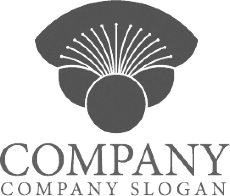 画像6: 花・椿・和・ロゴ・マークデザイン1343 (6)