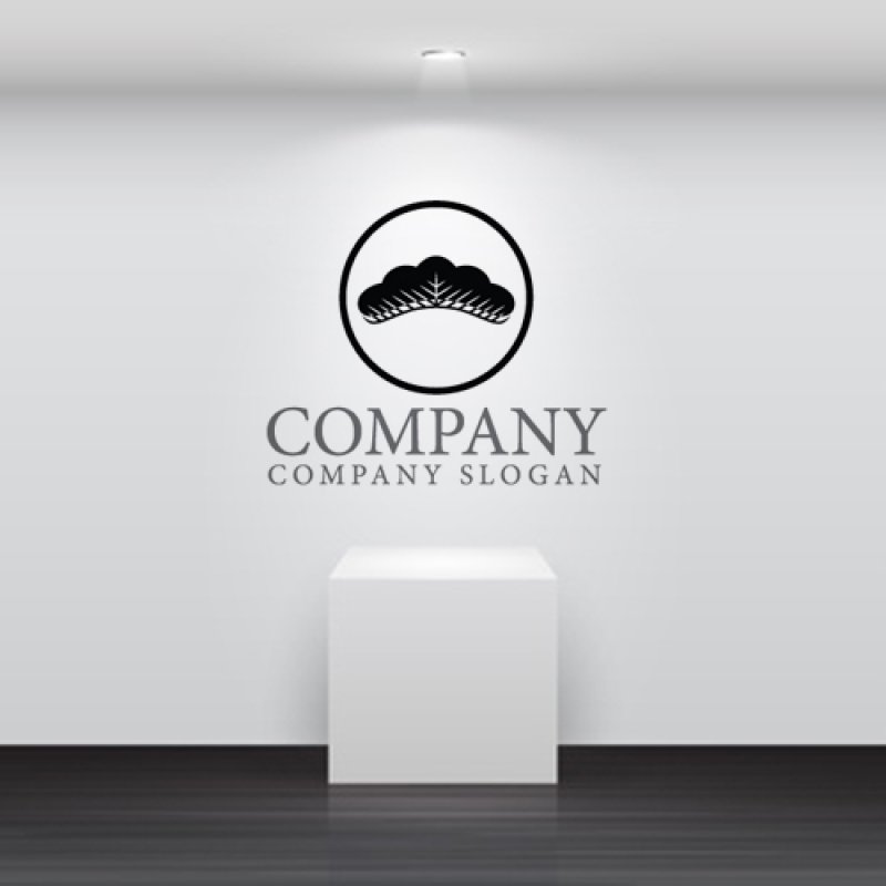 画像5: 松・輪・和・ロゴ・マークデザイン1344 (5)