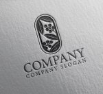 画像2: 葉・実・和・南天・ロゴ・マークデザイン1345 (2)