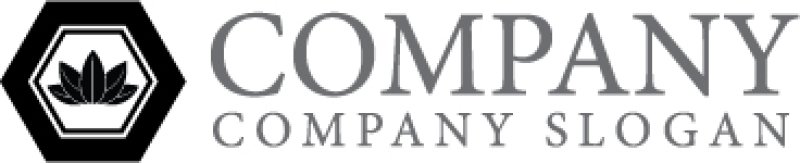 画像6: 葉・六角形・和・笹・ロゴ・マークデザイン1347 (6)