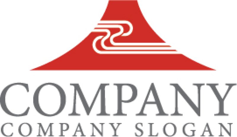 画像1: 花・椿・和・ロゴ・マークデザイン1348 (1)