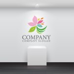 画像5: 花・風・葉・優しさ・ロゴ・マークデザイン1349 (5)