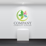 画像5: 花・輪・葉・優しさ・ロゴ・マークデザイン1351 (5)