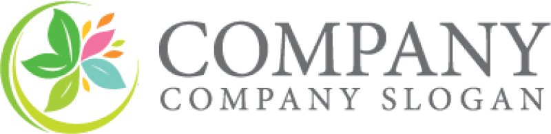 画像7: 花・輪・葉・優しさ・ロゴ・マークデザイン1351 (7)