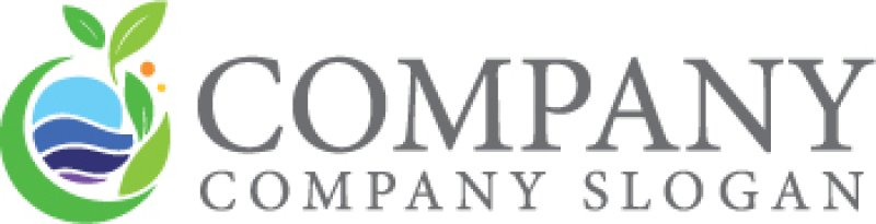 画像7: 葉・輪・地球・波・ロゴ・マークデザイン1352 (7)