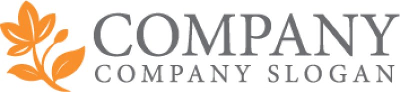 画像3: 葉・花・和風・ロゴ・マークデザイン1353 (3)