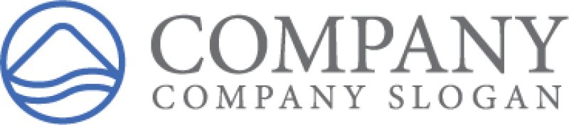 画像6: 山・輪・湖・ロゴ・マークデザイン1355 (6)