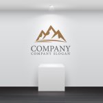 画像5: 山・雪山・風景・ロゴ・マークデザイン1358 (5)
