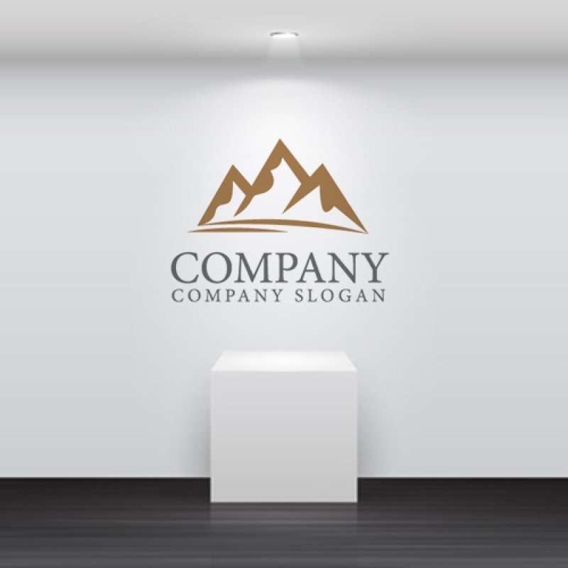 画像5: 山・雪山・風景・ロゴ・マークデザイン1358 (5)