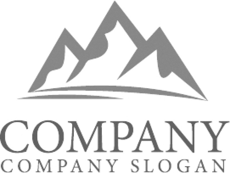 画像6: 山・雪山・風景・ロゴ・マークデザイン1358 (6)