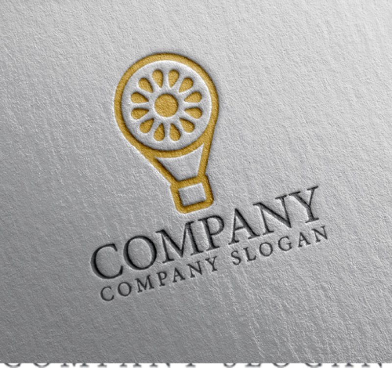 画像2: 気球・花・太陽・旅行・ロゴ・マークデザイン1361 (2)