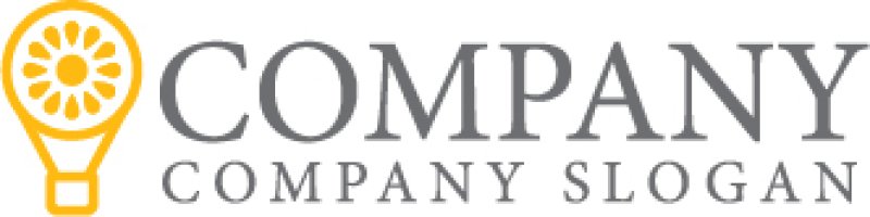 画像7: 気球・花・太陽・旅行・ロゴ・マークデザイン1361 (7)