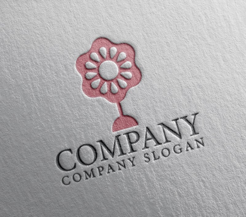 画像2: 花・太陽・輝き・ロゴ・マークデザイン1362 (2)