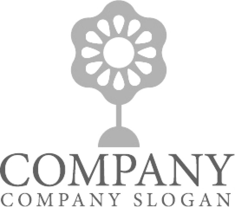 画像5: 花・太陽・輝き・ロゴ・マークデザイン1362 (5)