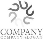 画像6: 花・太陽・虹色・U・アルファベット・ロゴ・マークデザイン1363 (6)