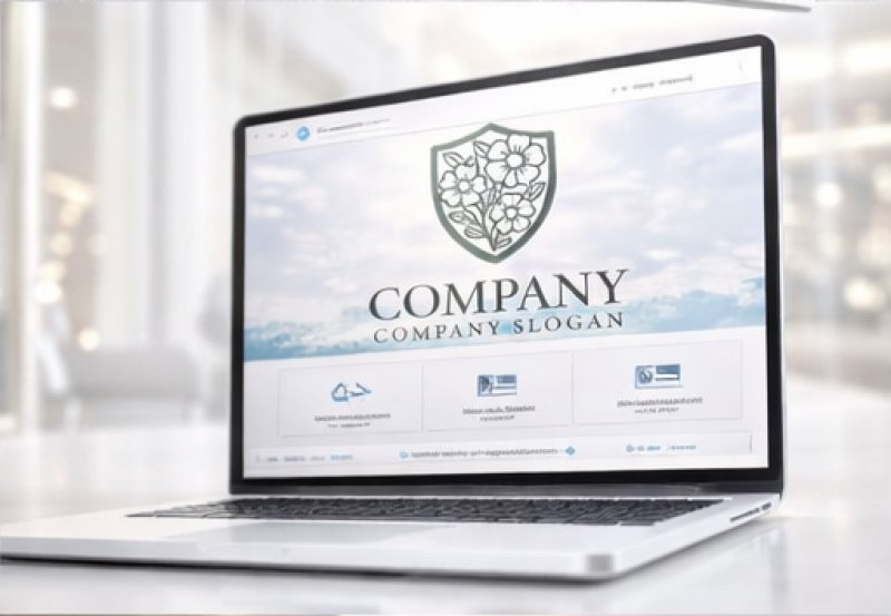 画像5: 花・盾・調和・ロゴ・マークデザイン1369 (5)