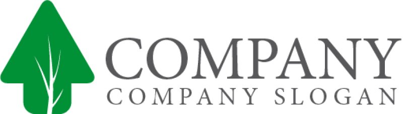 画像2: 木・矢印ロゴ・マークデザイン147 (2)