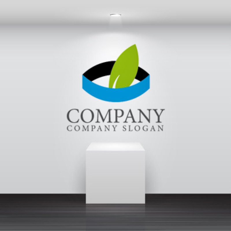 画像5: 葉・囲いロゴ・マークデザイン193 (5)