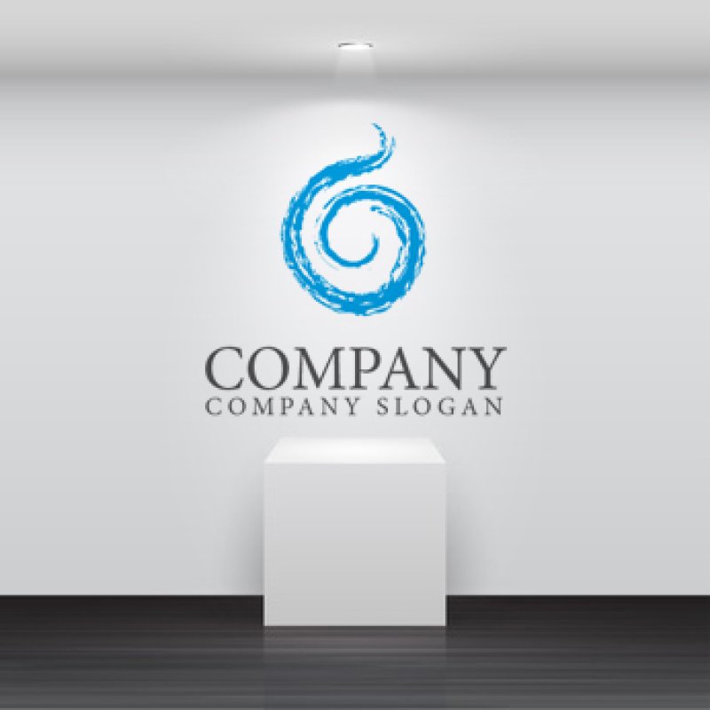 画像2: 渦・水ロゴ・マークデザイン202 (2)