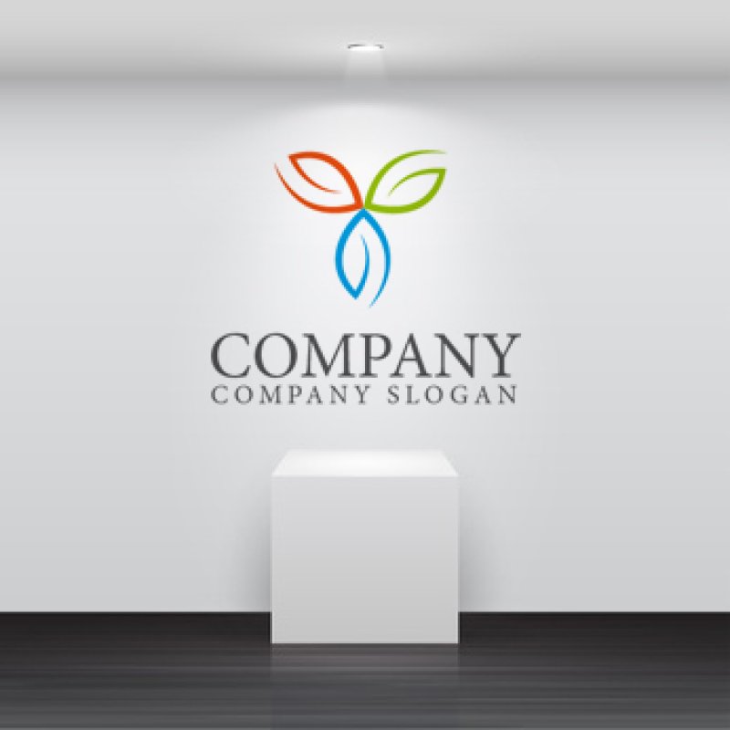 画像2: 葉・ロゴ・マークデザイン221 (2)