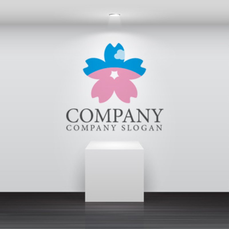 画像2: さくら・空・花ロゴ・マークデザイン225 (2)