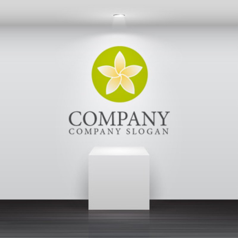 画像2: 花・やすらぎロゴ・マークデザイン267 (2)