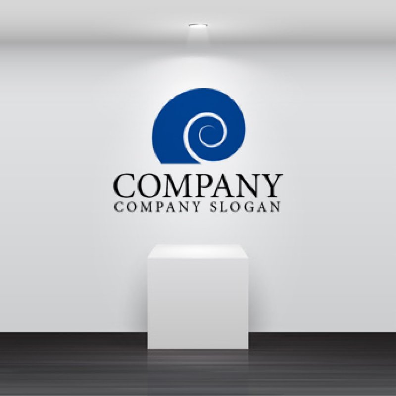 画像2: 貝・渦ロゴ・マークデザイン303 (2)