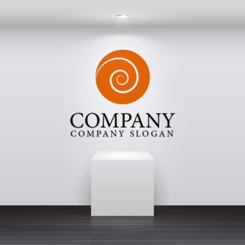 画像2: 貝・渦・回転ロゴ・マークデザイン304 (2)