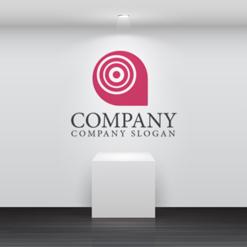 画像2: 花・的・つばき・ロゴ・マークデザイン335 (2)