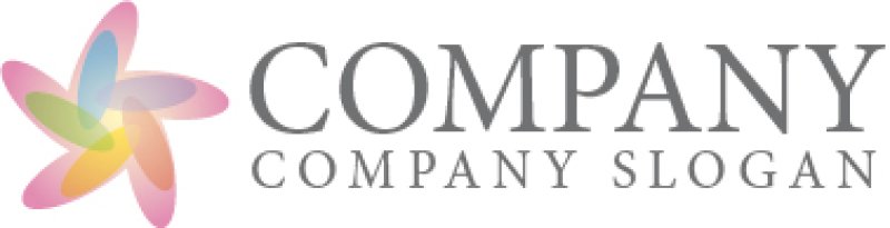 画像5: 花・回転・星・ロゴ・マークデザイン376 (5)