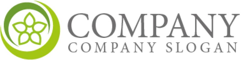 画像5: 葉・花・輪・成長・ロゴ・マークデザイン384 (5)