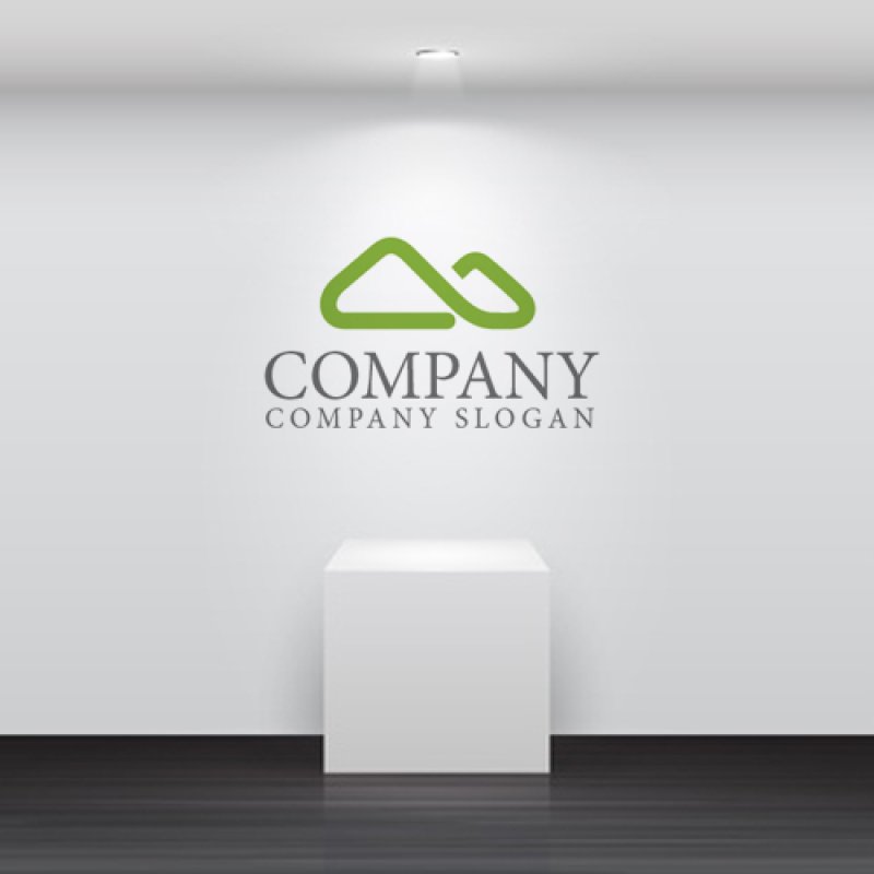 画像2: 山・線・三角・ロゴ・マークデザイン390 (2)