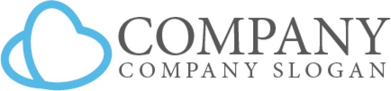 画像5: 雲・ハート・cloud・ロゴ・マークデザイン415 (5)