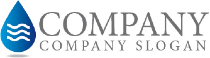 画像5: 水滴・海・波・グラデーション・ロゴ・マークデザイン427 (5)