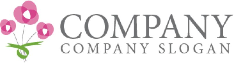 画像5: 花・花束・贈り物・リボン・ロゴ・マークデザイン431 (5)