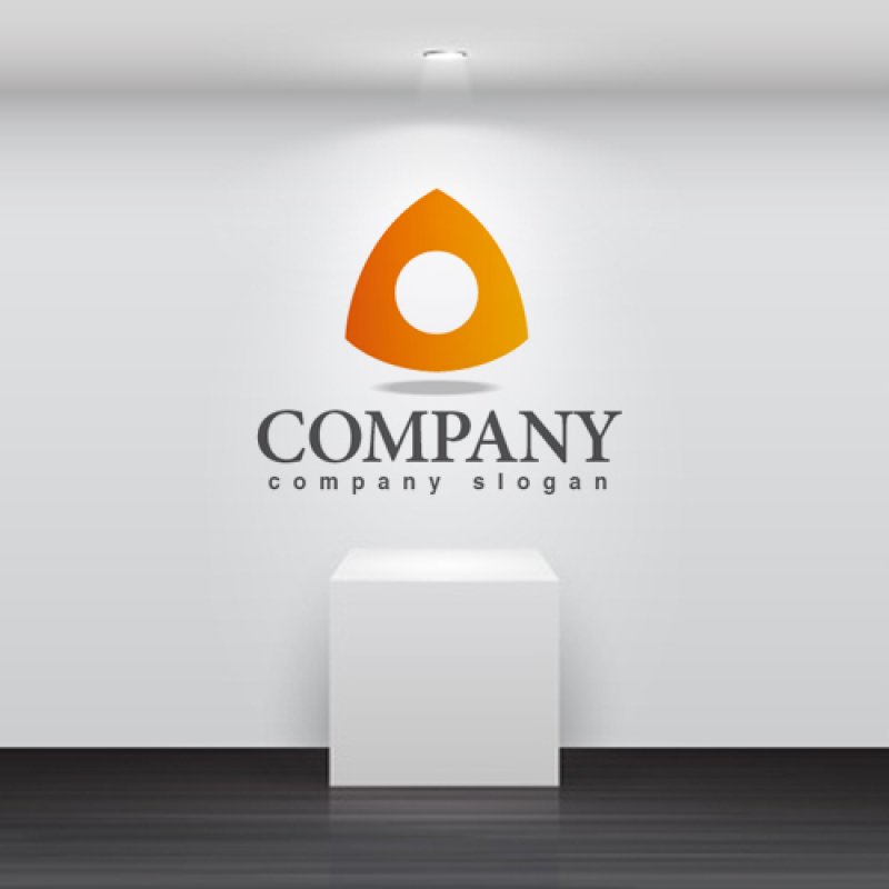 画像2: 太陽・グラデーション・A・ロゴ・マークデザイン448 (2)