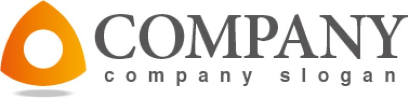 画像5: 太陽・グラデーション・A・ロゴ・マークデザイン448 (5)