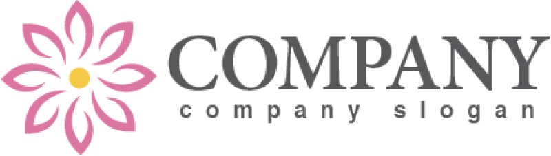 画像5: 花・輪・回転・ロゴ・マークデザイン459 (5)