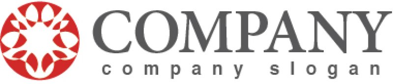 画像5: 花・輪・輝き・ロゴ・マークデザイン471 (5)