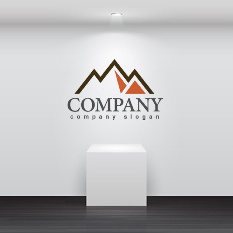画像2: 山・山脈・雄大・輝き・ロゴ・マークデザイン477 (2)