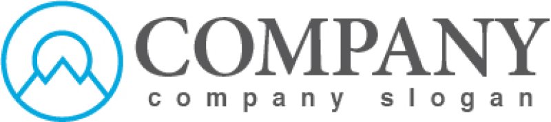 画像5: 山・雪・輪・ロゴ・マークデザイン479 (5)