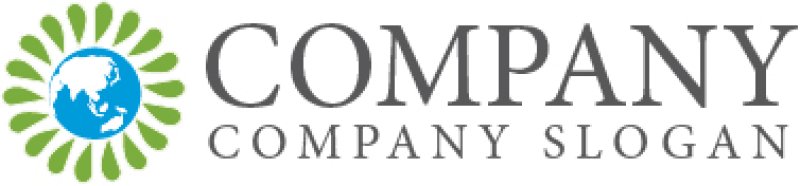 画像5: 地球・葉・成長・水滴・ロゴ・マークデザイン489 (5)