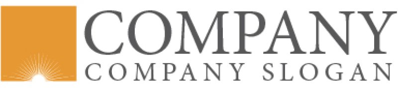 画像5: 太陽・四角・光・ロゴ・マークデザイン499 (5)