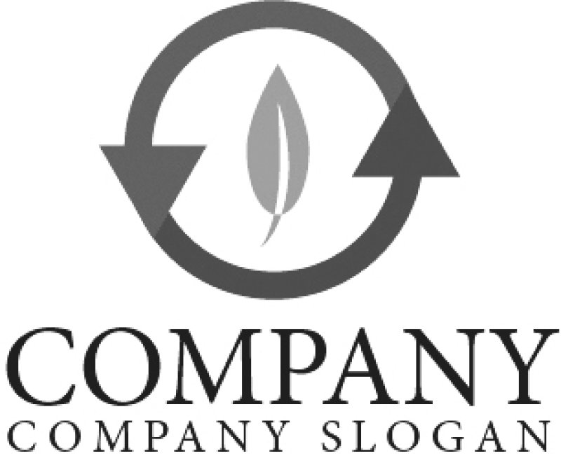 画像4: 葉・循環 ・輪・ロゴ・マークデザイン525 (4)