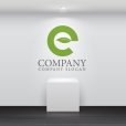 画像2: eco・e・葉・エコロジー・ロゴ・マークデザイン536 (2)