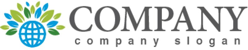 画像5: 葉・地球 ・成長・ロゴ・マークデザイン547 (5)